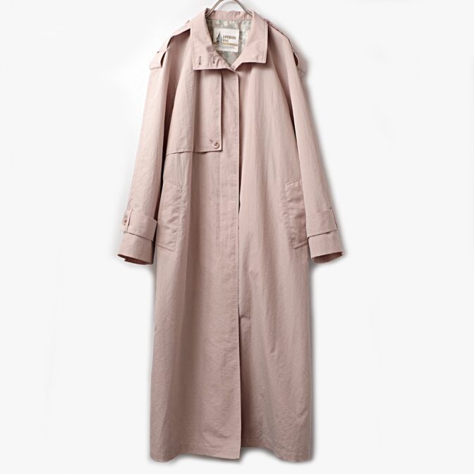 70s 80s ロンドンフォグ コート ピンク