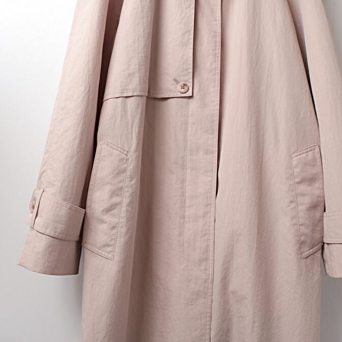 70s 80s ロンドンフォグ コート ピンク