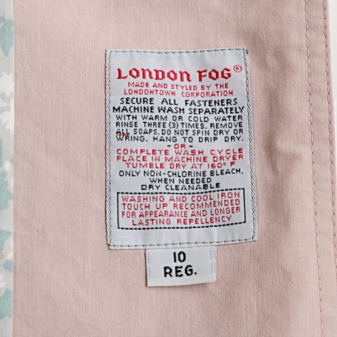 70s 80s ロンドンフォグ コート ピンク