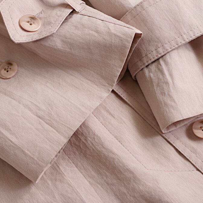 70s 80s ロンドンフォグ コート ピンク