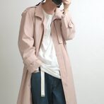 70s 80s ロンドンフォグ コート ピンク