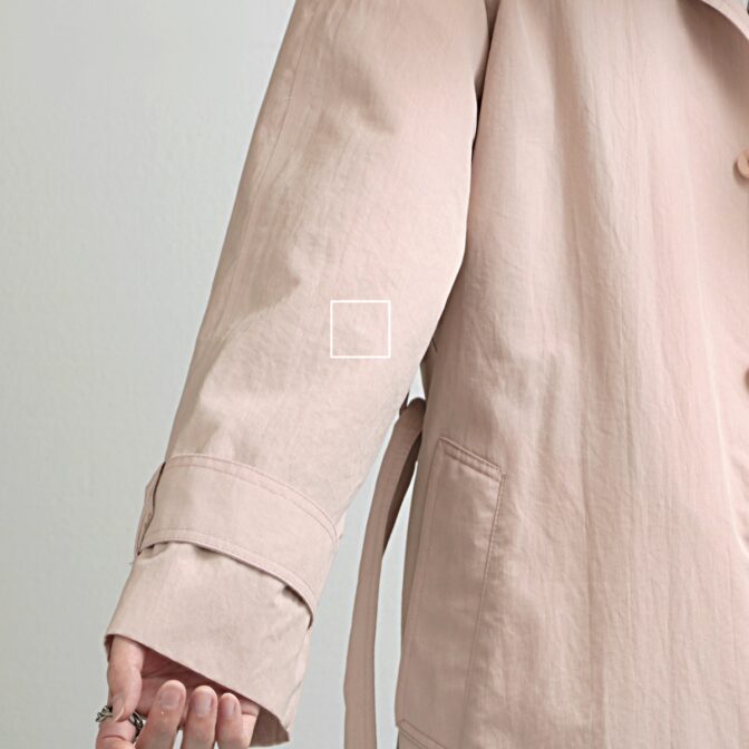 70s 80s ロンドンフォグ コート ピンク