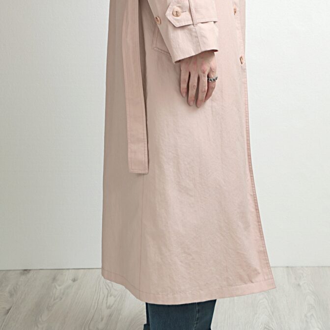 70s 80s ロンドンフォグ コート ピンク