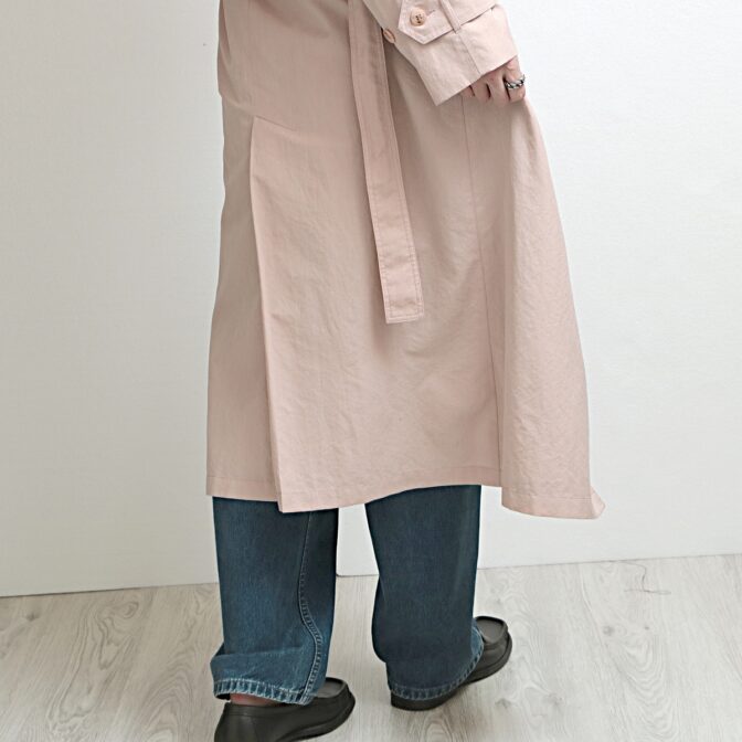 70s 80s ロンドンフォグ コート ピンク