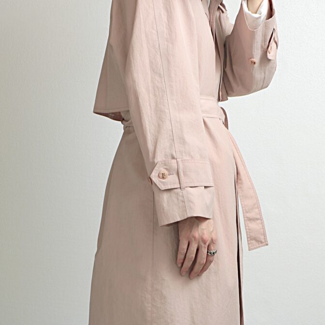 70s 80s ロンドンフォグ コート ピンク