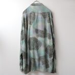 70s 柄 シャツ イタリア製 古着