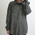 90s 古着 柄 シャツ ジオメトリック