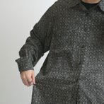 90s 古着 柄 シャツ ジオメトリック