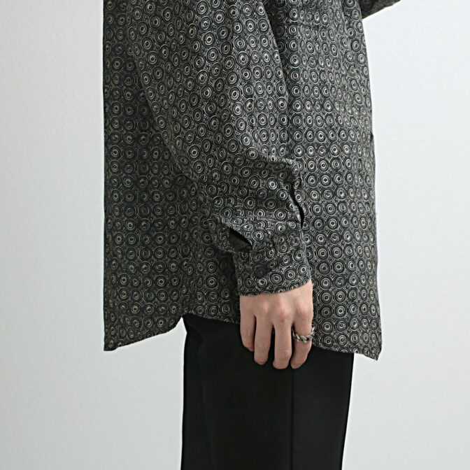 90s 古着 柄 シャツ ジオメトリック