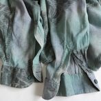 70s 柄 シャツ イタリア製 古着