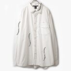 マリテフランソワジルボー シャツ 白