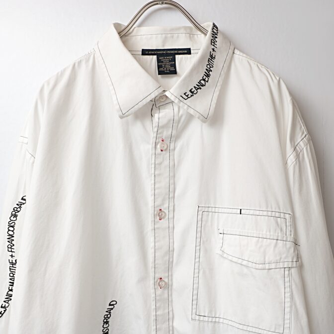 マリテフランソワジルボー シャツ 白