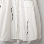 マリテフランソワジルボー シャツ 白