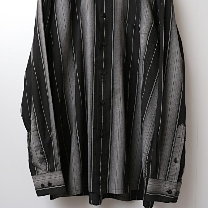 90s ピエールカルダン ストライプ シャツ 古着