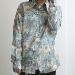 70s 総柄 シャツ アート