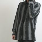 90s ピエールカルダン ストライプ シャツ 古着