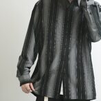 90s ピエールカルダン ストライプ シャツ 古着