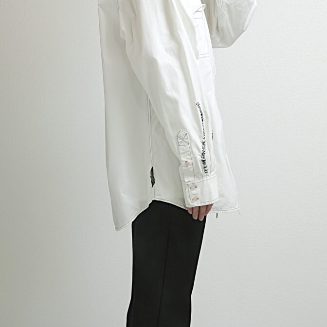 マリテフランソワジルボー シャツ 白