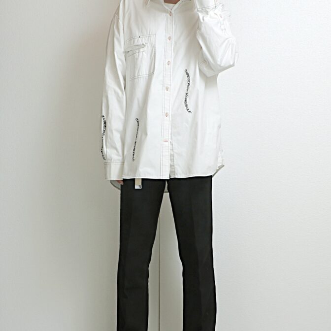 マリテフランソワジルボー シャツ 白