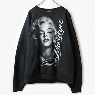 Marilyn Monroe マリリンモンロー プリント スウェット トレーナー 古着 used