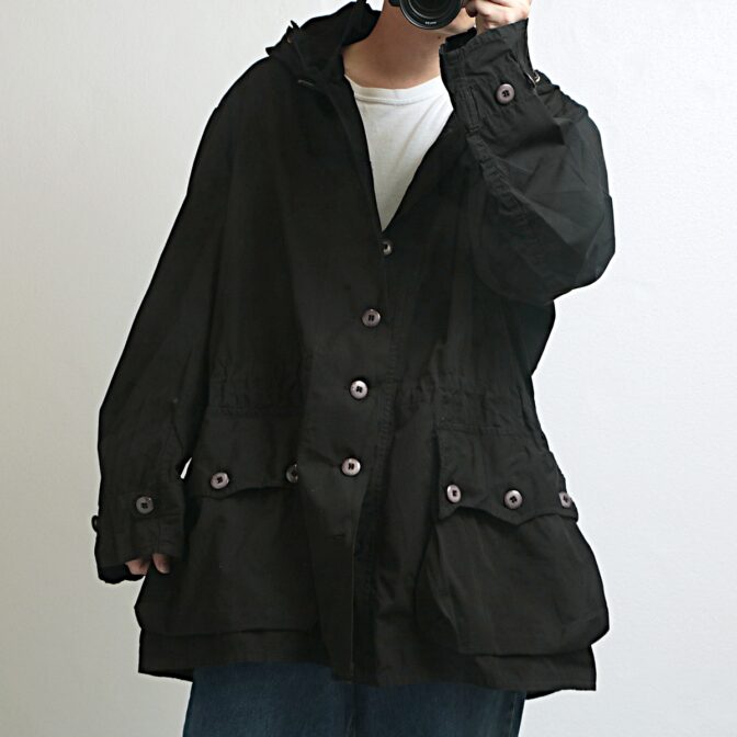 スウェーデン軍 スノーパーカー 後染め