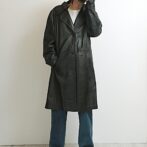 70s レザー コート ビンテージ 古着