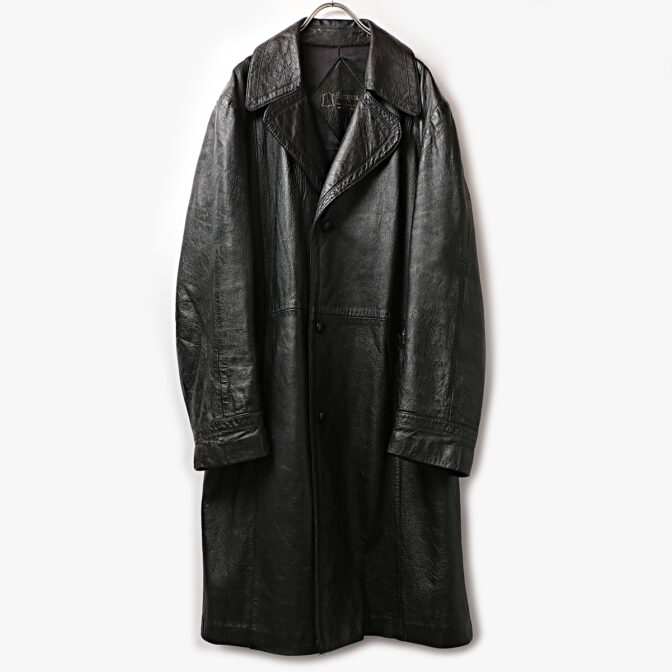 70s レザー コート ビンテージ 古着