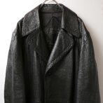 70s レザー コート ビンテージ 古着