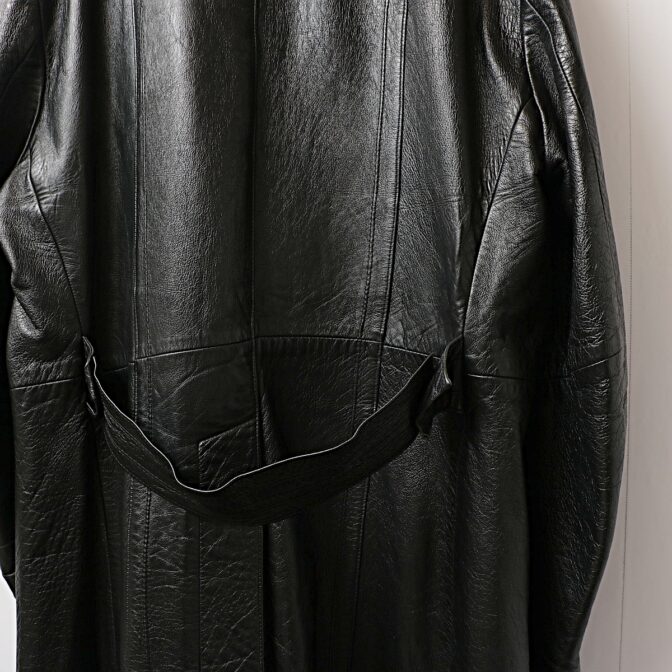 70s レザー コート ビンテージ 古着