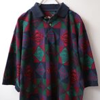 90s タバスコ 柄 ポロシャツ 古着