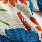 90s ボタニカル ブルゾン レディース 古着