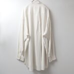 古着 バンドカラー シャツ ロング丈