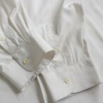 古着 バンドカラー シャツ ロング丈