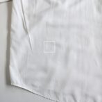 古着 バンドカラー シャツ ロング丈