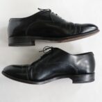 フローシャイム レザーシューズ キャップトゥ 古着