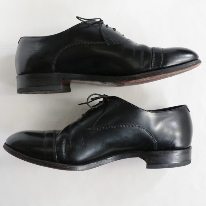 フローシャイム レザーシューズ キャップトゥ 古着