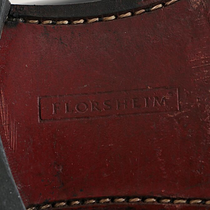 フローシャイム レザーシューズ キャップトゥ 古着