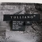 90s 総柄 シルク シャツ メンズ