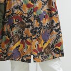 90s 総柄 レーヨン シャツ 古着