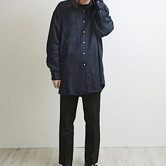 usa製 シャツ リネン メンズ