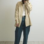 ロバートストック シャツ リネン 無地