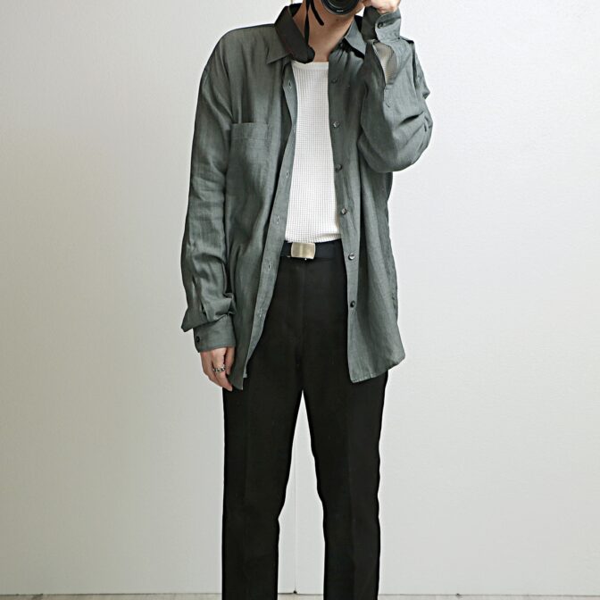 バーニーズニューヨーク シャツ 古着 メンズ