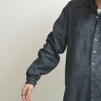 90-00s リネンシャツ レディース 古着