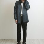 90-00s リネンシャツ レディース 古着
