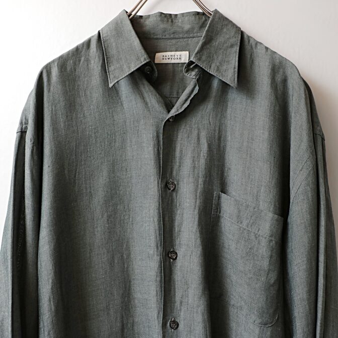 バーニーズニューヨーク シャツ 古着 メンズ