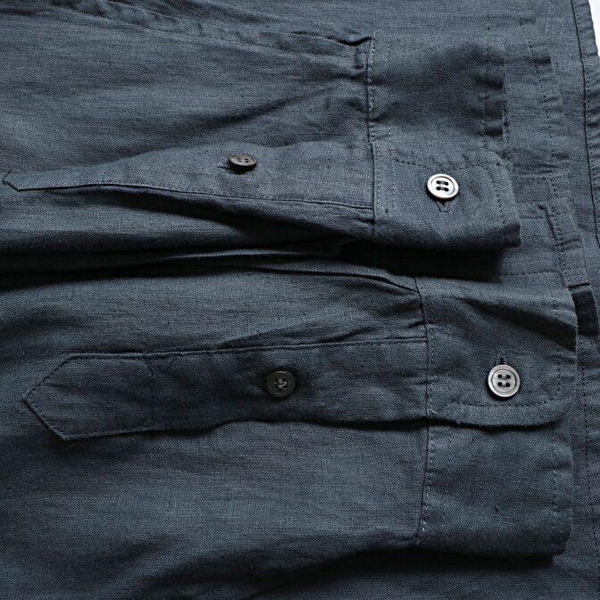 90-00s リネンシャツ レディース 古着