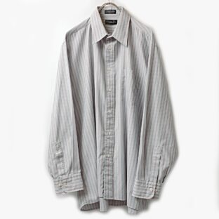 90s Christian Dior MONSIEUR クリチャンディオール usa製 ストライプ 長袖 シャツ 古着 used