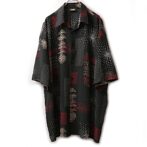 90s 柄 シャツ usa製 古着