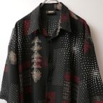 90s 柄 シャツ usa製 古着