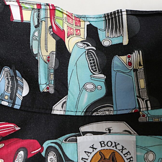 総柄 アロハシャツ 古着 車